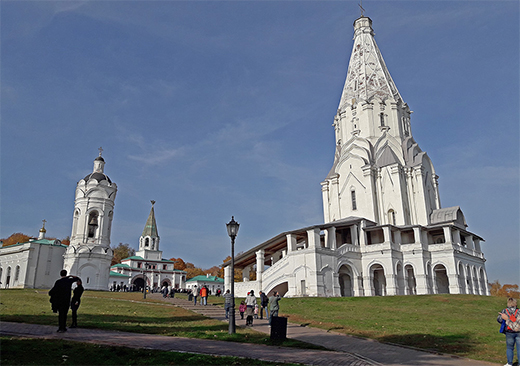 the Church of the Ascensionin Kolomenskoye