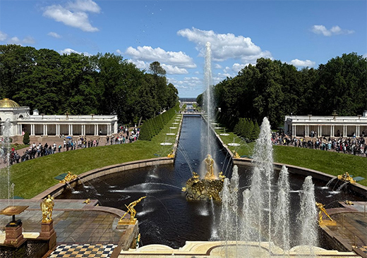 Visite de Peterhof