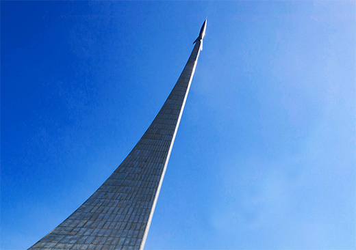 Weltraum-Museum in Moskau
