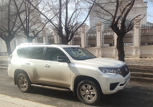 The driving tour around Moscow