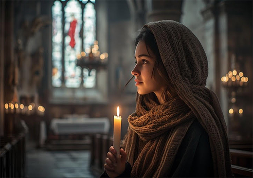 In a Russian church In a Russian church